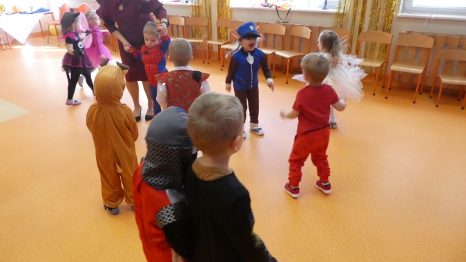 Bal karnawałowy u Modraczków