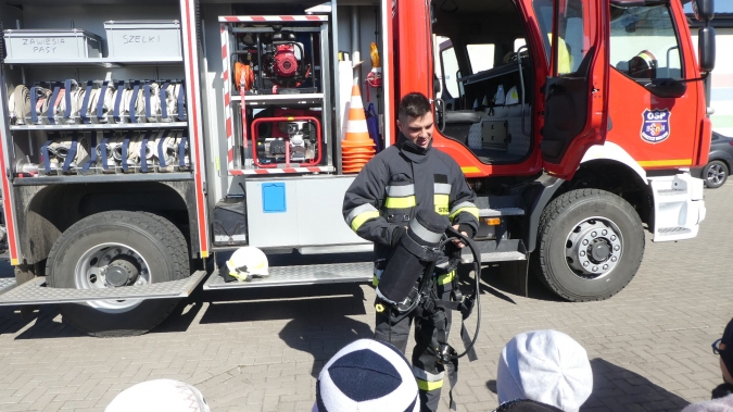 Strażacy w przedszkolu