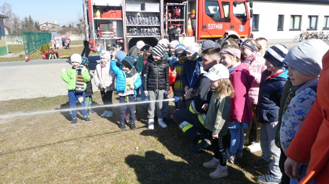 Strażacy w przedszkolu