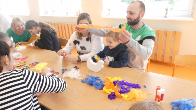 Warsztaty w grupie Modraczki