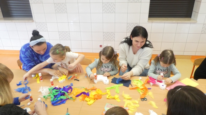 Warsztaty w grupie Modraczki