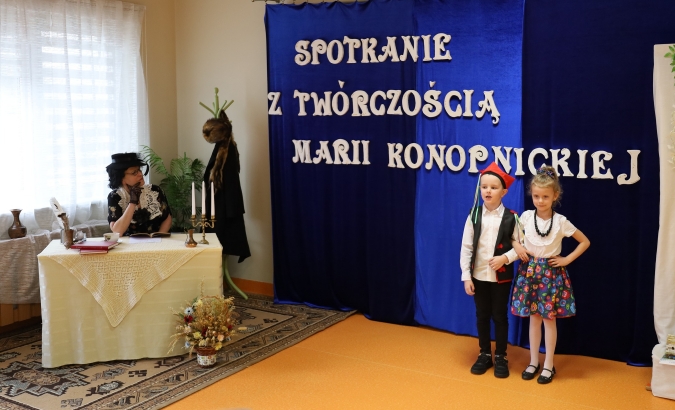 Spotkanie z twórczością M.Konopnickiej