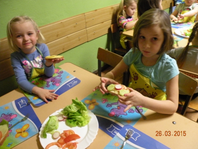 Kolorowe kanapki