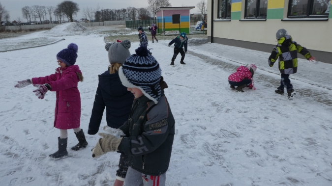 Zabawy na śnieżki