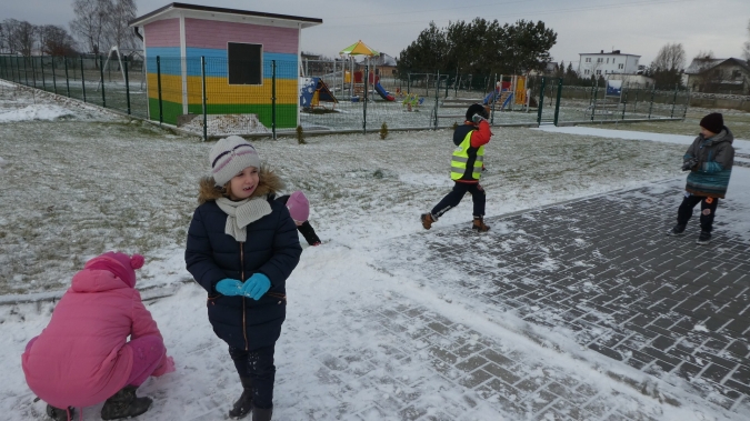 Zabawy na śnieżki