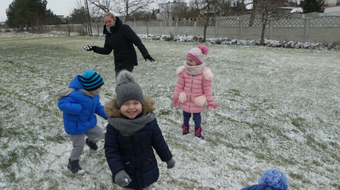 Zabawy na śnieżki