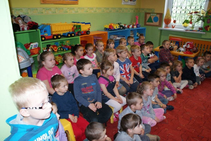 Ratownik w przedszkolu