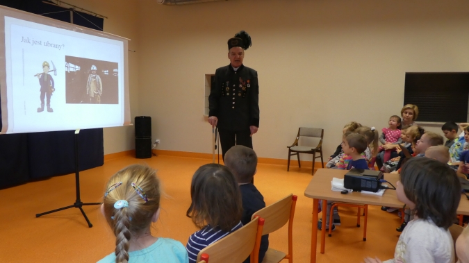 Górnik w przedszkolu