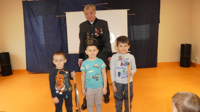 Górnik w przedszkolu